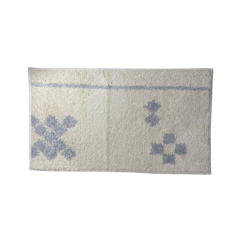 พรมเช็ดเท้า JKLOVEHOME DOORMAT SERIES 027 40X70 ซม. สีเบจ